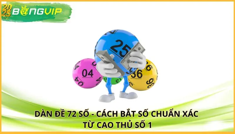 Dàn đề 72 số