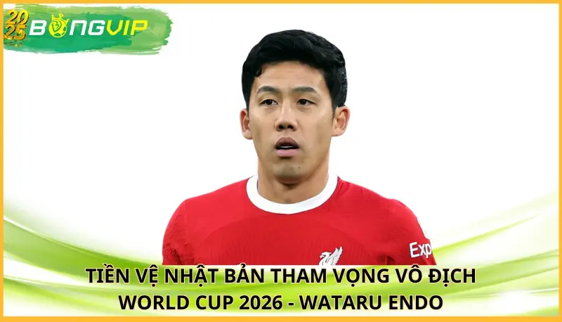 Tiền vệ Nhật Bản tham vọng vô địch World Cup 2026
