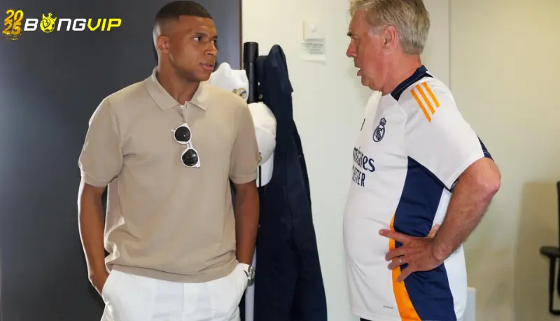Ancelotti: 'Mbappe có thể thành huyền thoại Real như Ronaldo' Tiềm năng to lớn - Ancelotti: 'Mbappe có thể thành huyền thoại Real như Ronaldo'