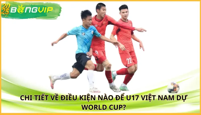 điều kiện nào để U17 Việt Nam dự World Cup?