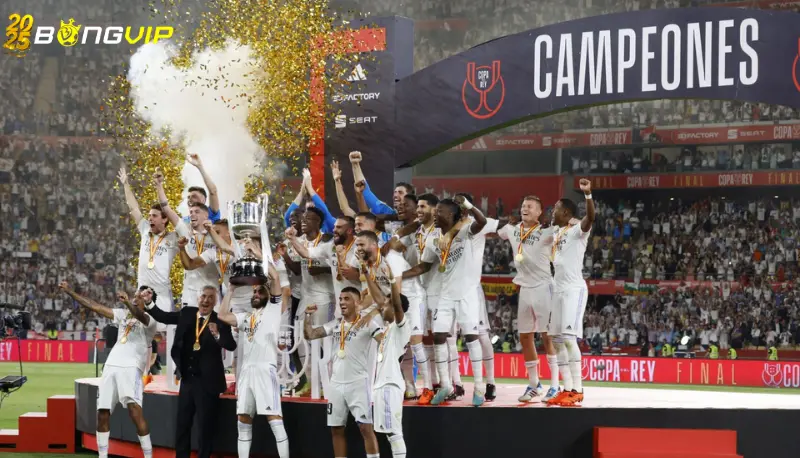 Real vào chung kết sau tám bàn rượt đuổi ở Cup Nhà vua Hành trình của Real vào chung kết sau tám bàn rượt đuổi ở Cup Nhà vua