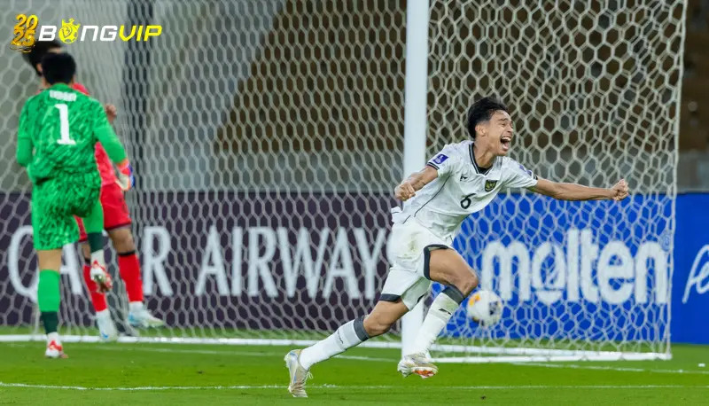 U17 Indonesia quật ngã Hàn Quốc bằng đòn ném biên Tinh thần thép và sự tiến bộ vượt bậc - U17 Indonesia quật ngã Hàn Quốc bằng đòn ném biên